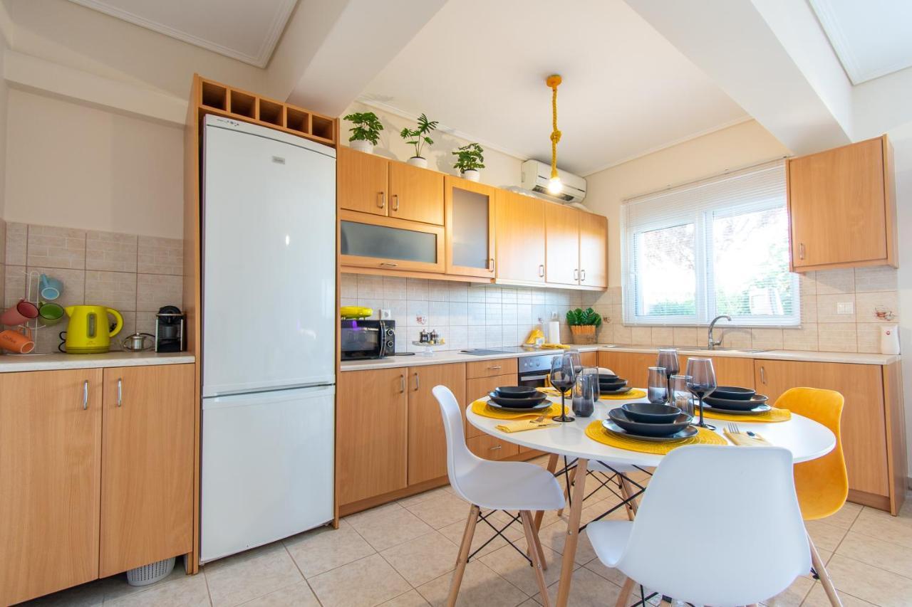 ארטמידה Yelayellow House Near To Airport, Rafina Port And Metropolitan Expo מראה חיצוני תמונה
