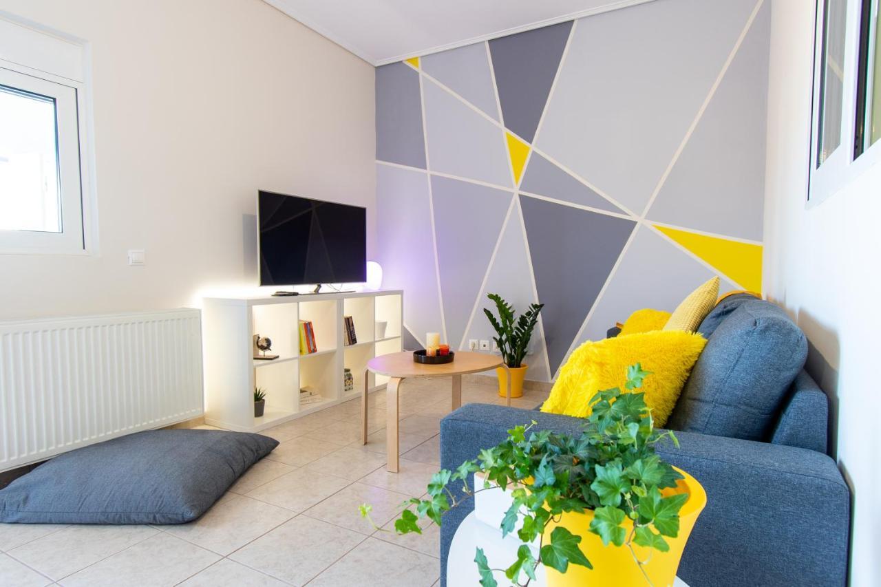 ארטמידה Yelayellow House Near To Airport, Rafina Port And Metropolitan Expo מראה חיצוני תמונה