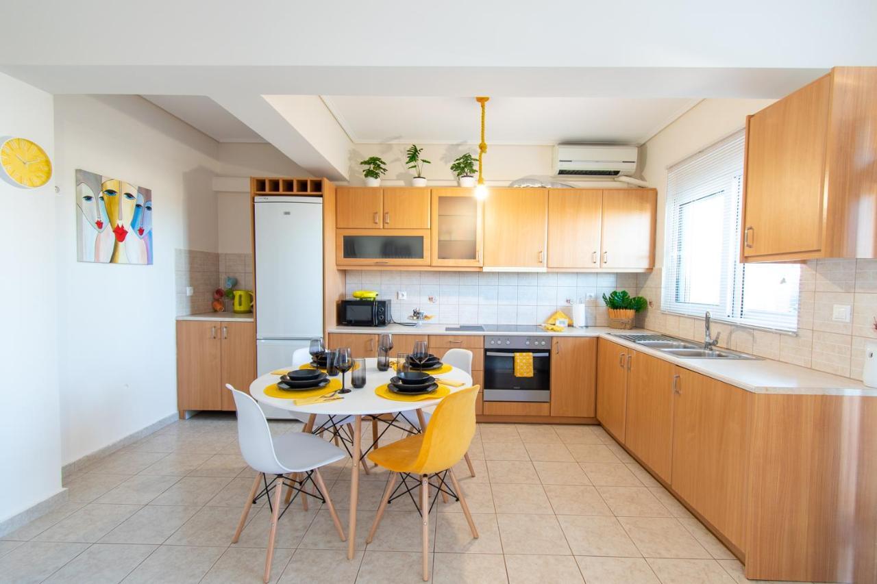 ארטמידה Yelayellow House Near To Airport, Rafina Port And Metropolitan Expo מראה חיצוני תמונה
